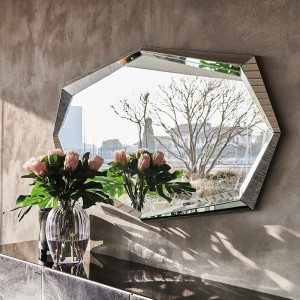 Espejo Emerald de Cattelan Italia. Espejo de pared moderno en cristal.