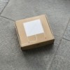 Lámpara sobremesa Paper Cube Hay. Iluminación para espacios interiores.