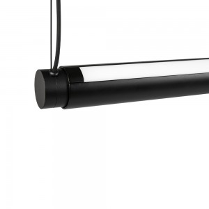 Lámpara suspensión Factor Linear Hay. Diseño original en lámparas de salón.