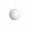 Lámpara suspensión Nelson Ball Crisscross Bubble Hay. Lámparas para salón.