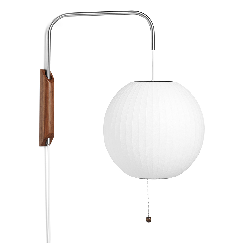 Lámpara pared Nelson Ball Sconce Hay. Lámparas de diseño para salón.