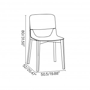 Silla Leaf madera de Ton. Sillas para comedor, amplia variedad de interiores.