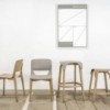 Silla Leaf tapizada de Ton. Sillas para comedor, variedad de interiores.