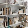 Librería moderna Armida para salón de Desalto. Diseño moderno de libreros.