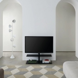 Mueble giratorio TV Sail para salón de Desalto. Muebles modernos para el hogar.