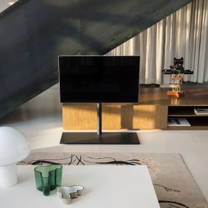 Mueble giratorio TV Sail para salón de Desalto. Muebles modernos para el hogar.
