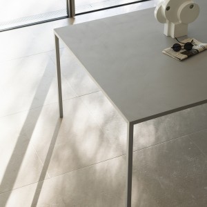 Mesa moderna 25 Concrete para comedor de Desalto. Mesas de diseño italiano.