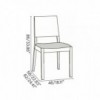 Silla Lyon tapizada de Ton. Sillas para comedor, variedad de interiores.