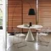 Mesa moderna Clay de cerámica de Desalto. Mesas para comedor de diseño.