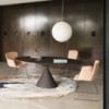 Mesa moderna Clay de cerámica de Desalto. Mesas para comedor de diseño.