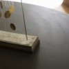 Mesa moderna Clay de cerámica de Desalto. Mesas para comedor de diseño.