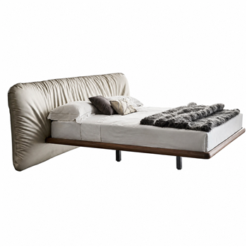 Cama Marlon de Cattelan Italia. Mobiliario de diseño. Camas de dos plazas.