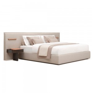 Cama + Mesitas Silence suelo Joquer. Camas cómodas de diseño moderno para tu dormitorio.