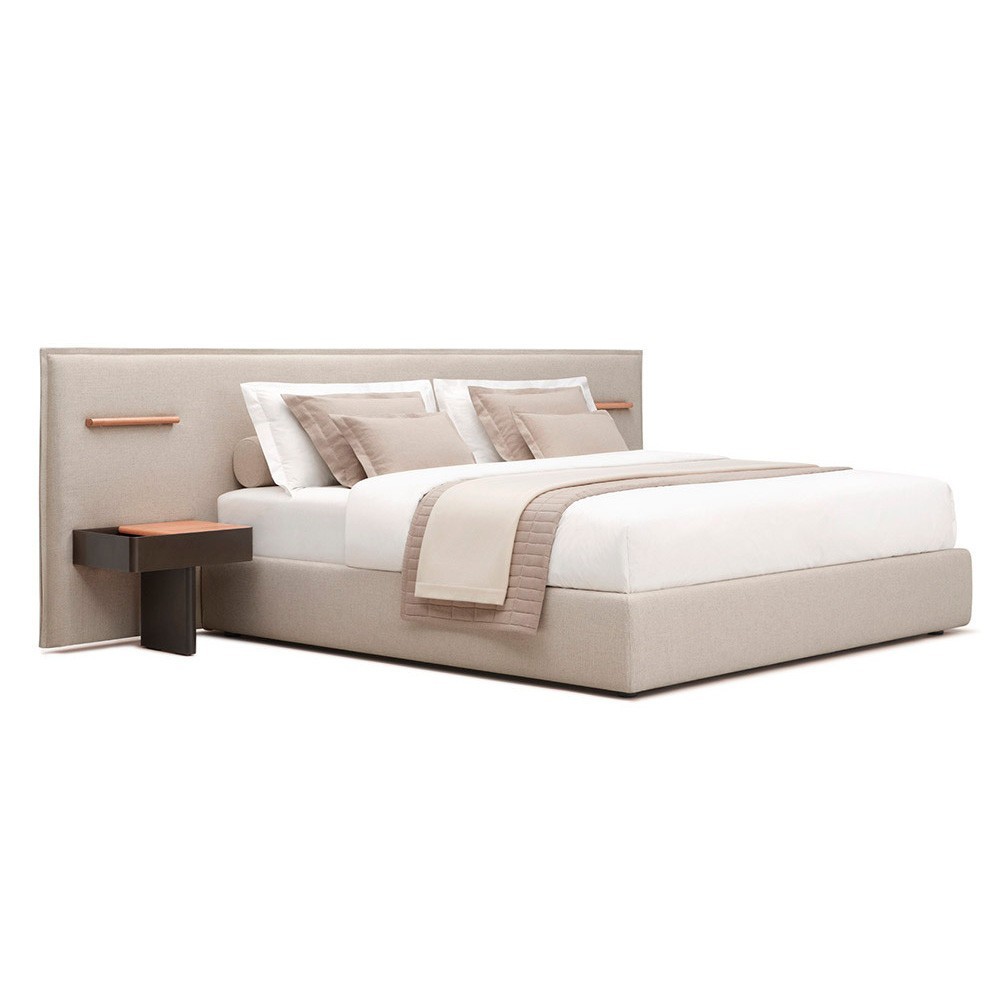 Cama + Mesitas Silence suelo Joquer. Camas cómodas de diseño moderno para tu dormitorio.