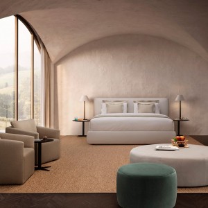 Cama Venice suelo Joquer. Camas cómodas de diseño moderno para tu dormitorio.