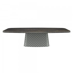 Mesa Atrium Keramik Premium Cattelan Italia. Mesa rectangular de diseño moderno.
