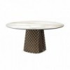Mesa Atrium Keramik Round Cattelan Italia. Mesa rectangular de diseño moderno.