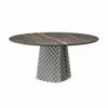 Mesa Atrium Keramik Round Cattelan Italia. Mesa rectangular de diseño moderno.