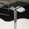 Mesa Liko Glass 404 fija de Desalto. Mesas de cristal de diseño italiano.