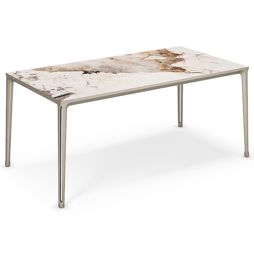 Mesa Boulevard Keramik Cattelan Italia. Mesa rectangular de diseño moderno.