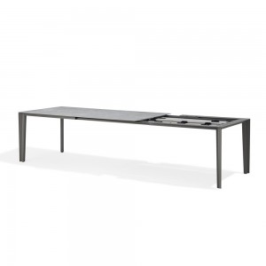 Mesa Skin Extensible Desalto. Mesa moderna apta para interiores y exteriores.