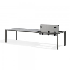 Mesa Skin Extensible Desalto. Mesa moderna apta para interiores y exteriores.