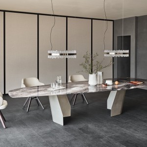 Mesa Senator de Cattelan Italia. Mesas de comedor modernas. Mesas de cristal.