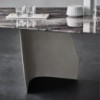 Mesa Senator de Cattelan Italia. Mesas de comedor modernas. Mesas de cristal.