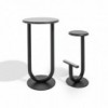 Mesa alta Strong Bistrot Desalto. Mesas de diseño ideal para bar o cafetería.