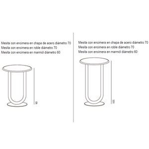Mesa alta Strong Bistrot Desalto. Mesas de diseño ideal para bar o cafetería.