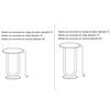 Mesa alta Strong Bistrot Desalto. Mesas de diseño ideal para bar o cafetería.