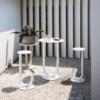 Mesa alta Strong Bistrot Outdoor Desalto. Mesa terraza de diseño original.
