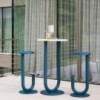 Mesa alta Strong Bistrot Outdoor Desalto. Mesa terraza de diseño original.