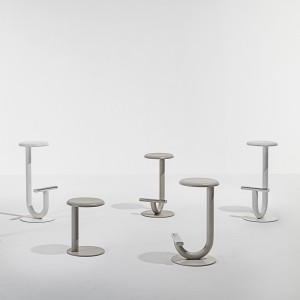 Mesa alta Strong Bistrot Outdoor Desalto. Mesa terraza de diseño original.