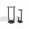 Mesa alta Strong Bistrot Outdoor Desalto. Mesa terraza de diseño original.