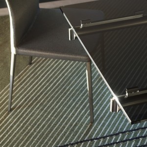 Mesa Tender Extensible de Desalto. Mesas extensible de diseño italiano.