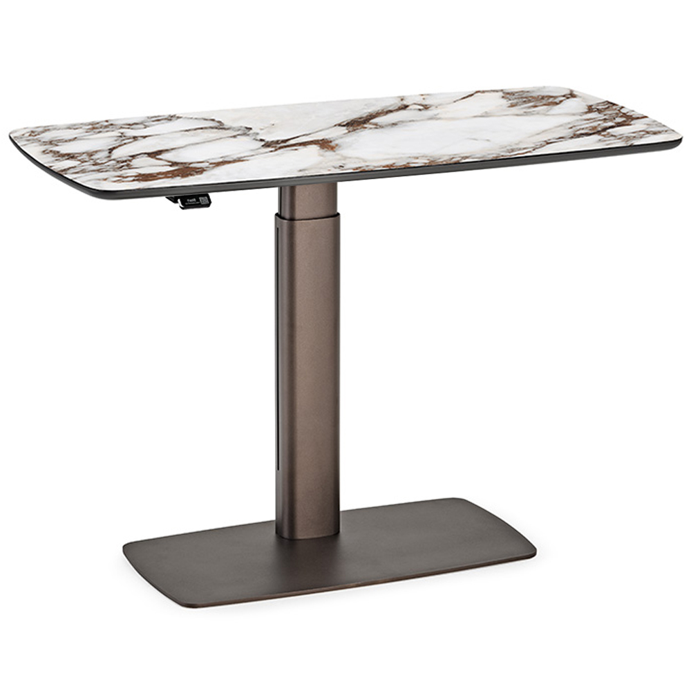 Escritorio Runner Keramik de Cattelan Italia. Escritorio moderno de cerámica.