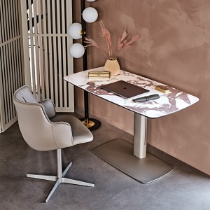 Escritorio Runner Keramik de Cattelan Italia. Escritorio moderno de cerámica.