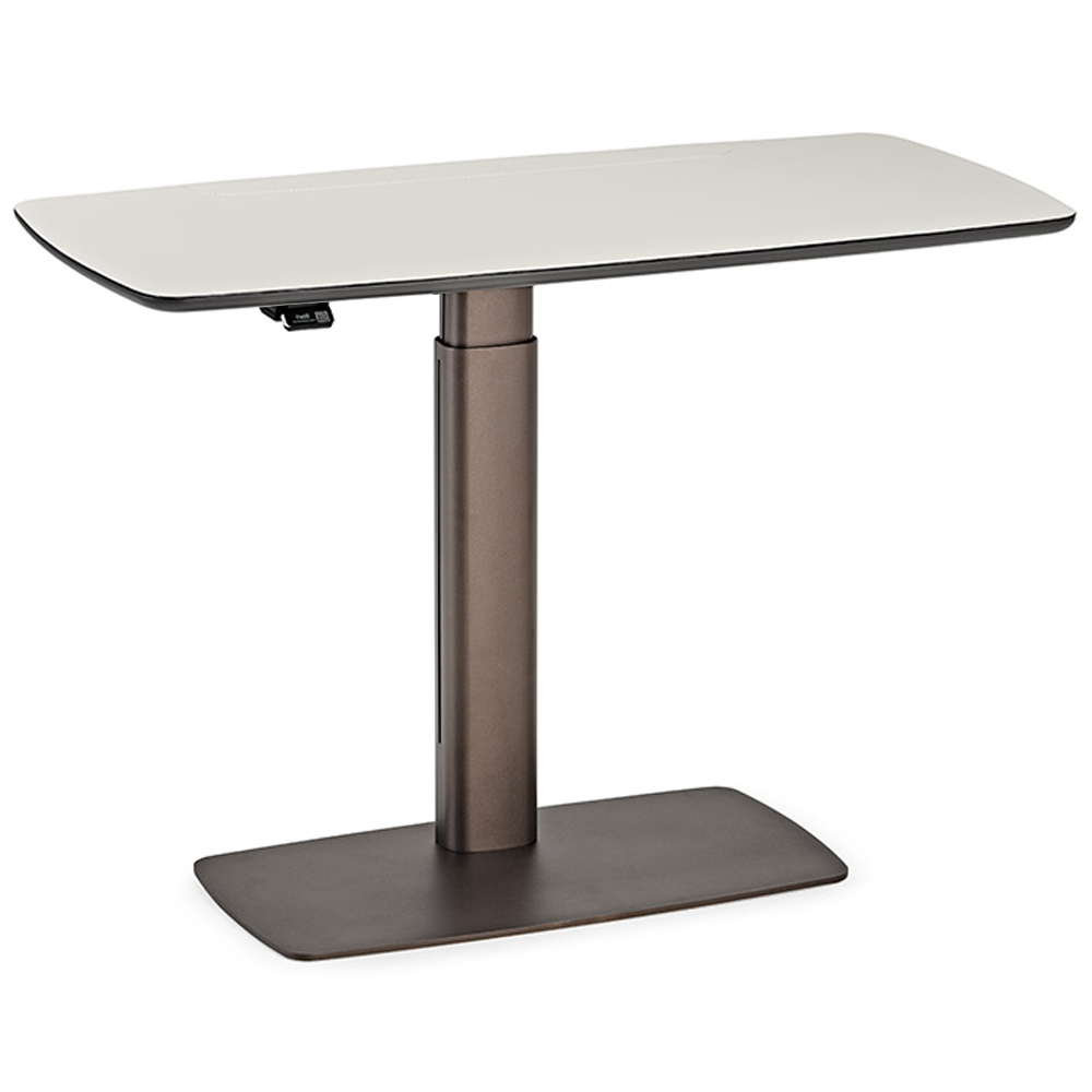 Escritorio Runner Leather de Cattelan Italia. Escritorio de diseño moderno.