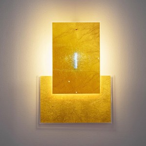 Aplique pared 24 Karat Blau Flat Ingo Maurer