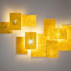 Aplique pared 24 Karat Blau Flat Ingo Maurer