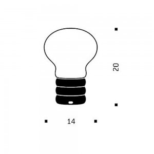 Lámpara portátil B.Bulb Ingo Maurer