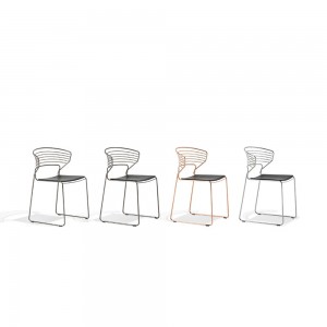 Silla Koki Wire Desalto. Silla moderna de diseño para ambientes de interior.