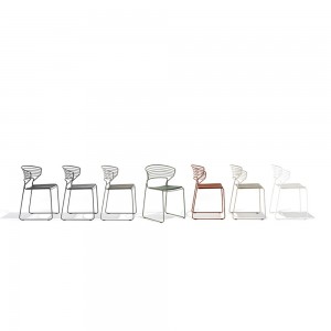 Silla Koki Wire Desalto. Silla moderna de diseño para ambientes de interior.