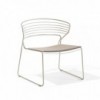 Butaca Koki Wire Desalto. Silla lounge de diseño original para salón.