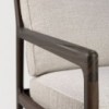 Sillón Jack: Tela color marfil