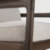 Sillón Jack: Tela color marfil