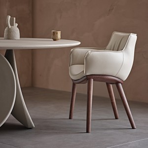 Silla Rhonda Wood de Cattelan Italia. Sillas de diseño italiano. Sillas modernas.