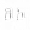 Silla de diseño PLY para comedor de Desalto. Silla moderna de diseño.