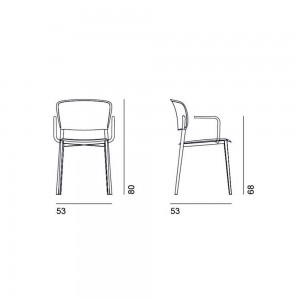 Sillón Ply Polipropileno Desalto